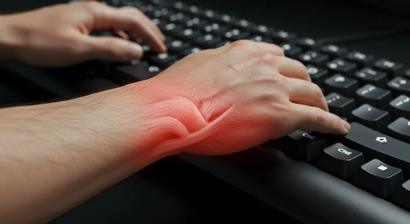 FPSでキーボード操作時に手首が痛いと感じたら？原因と対策を解説